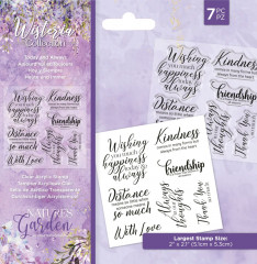 Clear Stamps - Wisteria Collection Today and Always