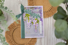 Clear Stamps and Cutting Die - Wisteria Collection Friends Forever