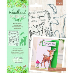 Clear Stamps and Die - Woodland Friends Woodland Deer