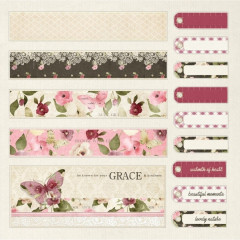 Bloom with Grace 12x12 Die-Cut Topper Pad