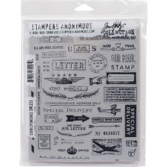 Cling Stamps by Tim Holtz - Correspondence