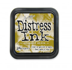 Distress Ink Kissen - Crushed Olive