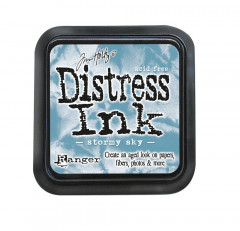 Distress Ink Kissen - Stormy Sky