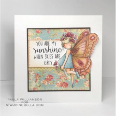 Stamping Bella Cling Stamps - Brianna The Butterfly