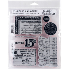 Cling Stamps Tim Holtz - Etcetera