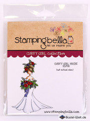 Stamping Bella Cling Stamps - Curvy Girl Bride