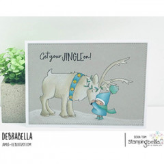 Stamping Bella Cling Stamps - Bundle Girl W/Reindeer