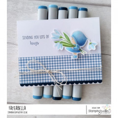 Stamping Bella Cling Stamps - Bundle Girl With A Snowdrop