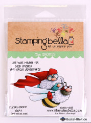 Stamping Bella Cling Stamps - Flying Gnome