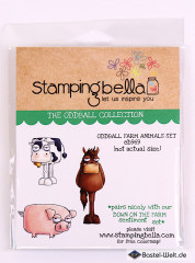 Stamping Bella Cling Stamps - Oddball Farm Animals