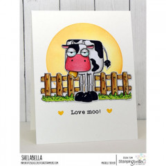 Stamping Bella Cling Stamps - Oddball Farm Animals