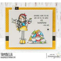 Stamping Bella Cling Stamps - Oddball Snow White