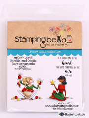 Stamping Bella Cling Stamps - Uptown Girls Love Ornaments