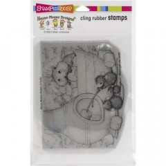 Cling Stamps - House Mouse Chiminea Roast