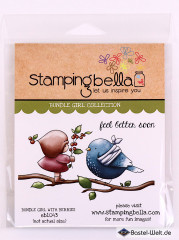 Stamping Bella Cling Stamps - Bundle Girl With Berries