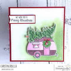 Stamping Bella Cling Stamps - Christmas Camper