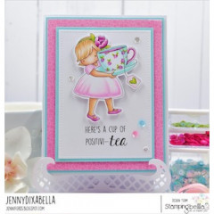 Stamping Bella Cling Stamps - Tiny Townie Loves Tea