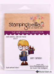 Stamping Bella Cling Stamps - Mini Oddball and His Frogs