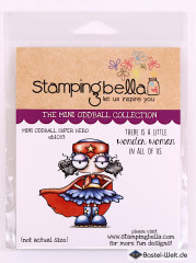 Stamping Bella Cling Stamps - Mini Oddball Superhero