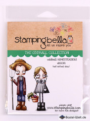 Stamping Bella Cling Stamps - Oddball Homesteaders
