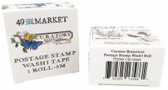 49 And Market Postage Stamp Washi Tape - Curators Botanical