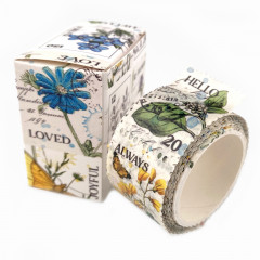 49 And Market Postage Stamp Washi Tape - Curators Botanical