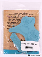 Stamping Bella Cling Stamps - Curvy Girl Posing