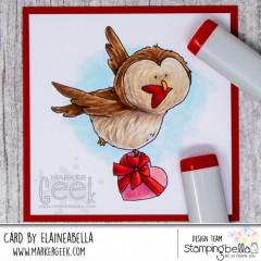 Stamping Bella Cling Stamps - The Owl And The Heart