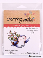 Stamping Bella Cling Stamps - Birdie With A Message