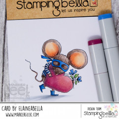 Stamping Bella Cling Stamps - Mouse Bandit