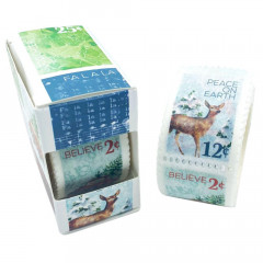 ARToptions Holiday Wishes Washi Tape Roll - Postage Stamp