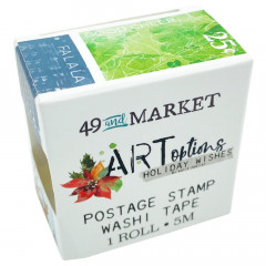 49 And Market Postage Stamp Washi Tape - ARToptions Holiday Wishes
