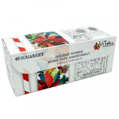 49 And Market Fabric Tape Roll Set - ARToptions Holiday Wishes