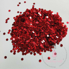 Dress My Craft Shaker Elements - Christmas Red Confetti Mix