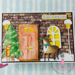 Dress My Craft 12x12 Collection Kit - Christmas and Jinnie