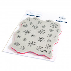 Pinkfresh Studio Cling Stamps - Snowflakes