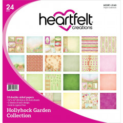 Hollyhock Garden 12x12 Paper Pad