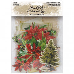 Idea-Ology Layers - Christmas Botanicals