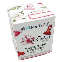 49 And Market Washi Tape Stickers - ARToptions Rouge