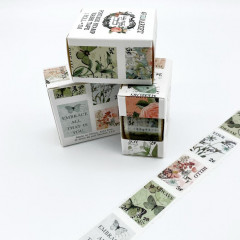 49 And Market Postage Stamp Washi Tape - Vintage Artistry Tranquility