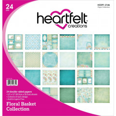 Floral Basket 12x12 Paper Pad