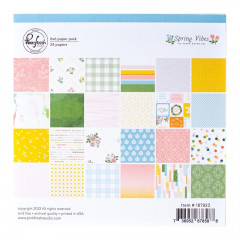 PinkFresh Studio Spring Vibes 6x6 Paper Pack