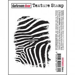 Darkroom Door Cling Stamps - Texture Zebra
