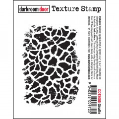 Darkroom Door Cling Stamps - Texture Giraffe