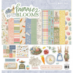 PhotoPlay Bunnies & Blooms 12x12 Collection Pack