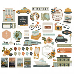 Bits & Pieces Die-Cuts - Here & There