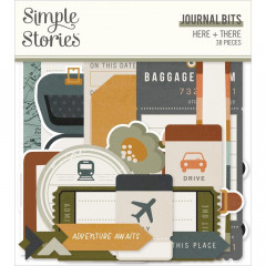 Bits & Pieces Die-Cuts - Here & There - Journal