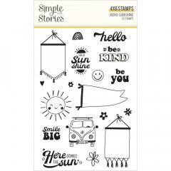 Simple Stories Clear Stamps - Boho Sunshine