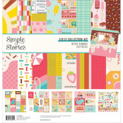 Retro Summer - 12x12 Collection Kit