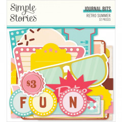 Bits and Pieces Die-Cuts - Retro Summer - Journal